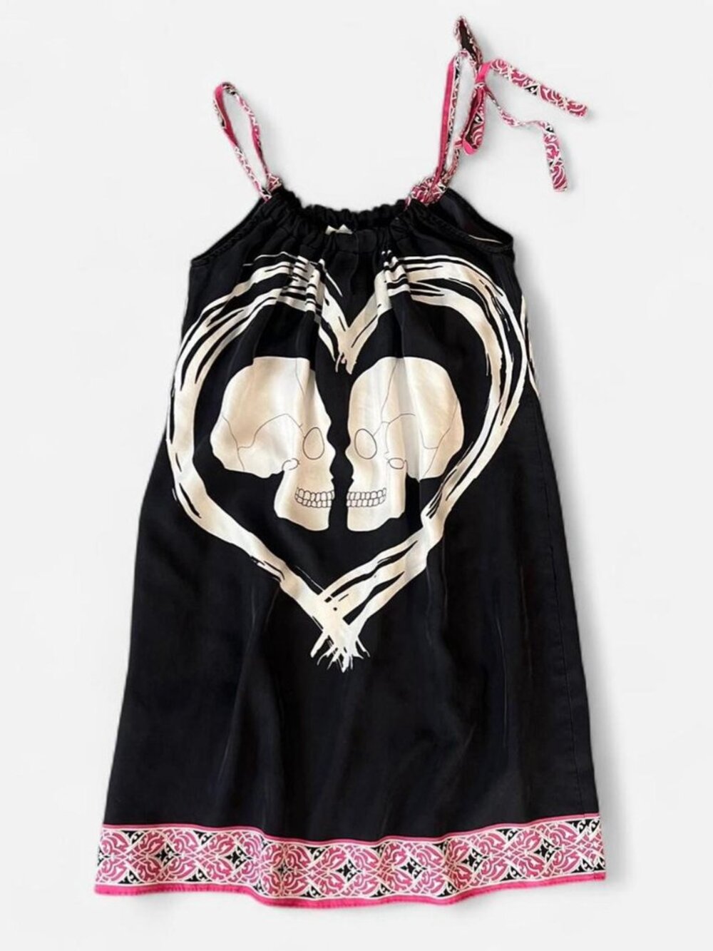 Charlotte Sparre Silk Print Dress